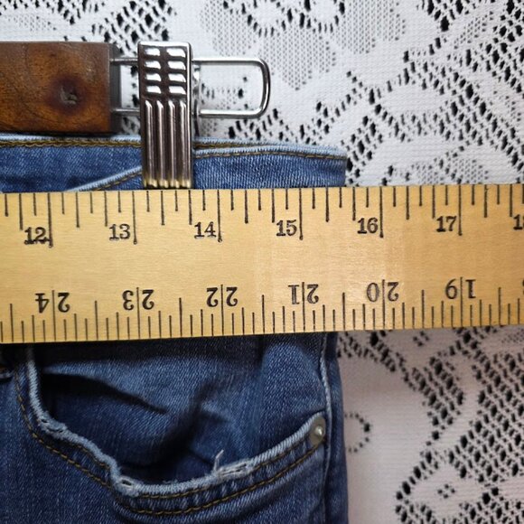 Free People Raw Hem Skinny/Straight Jeans 61502-16515125 sz 30 - Picture 13 of 13